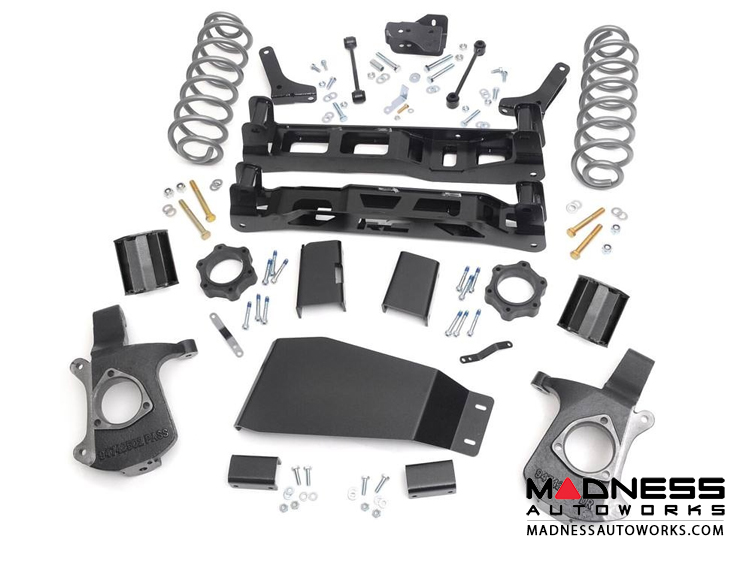 Chevy Tahoe 2WD Suspension Lift Kit w/ Upper Strut Spacers - 5" Lift